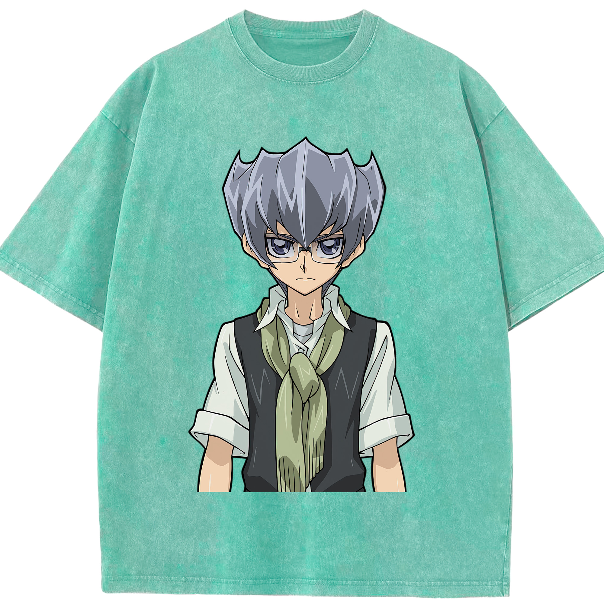 （画像用） 遊☆戯☆王 Yu-Gi-Oh! 綿100% ヴィンテージ風 半袖Tシャツ（フロントプリント）